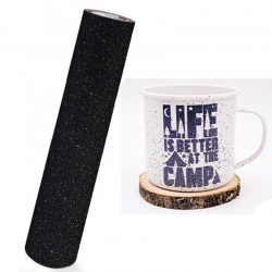 Pie de Vinil de Corte Oracal 851 Sparkling Glitter Metálico