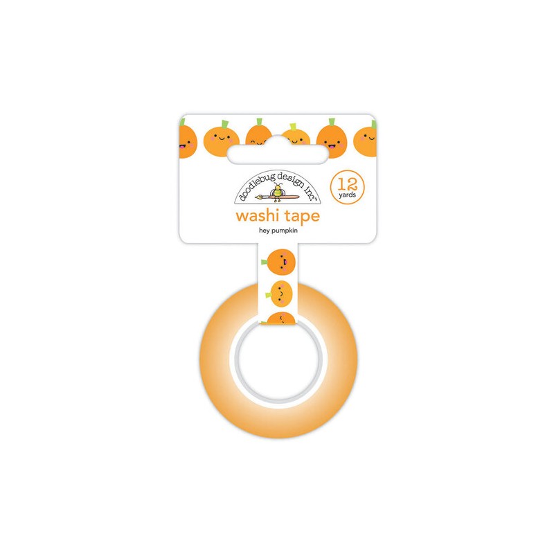 Cinta Decorativa Washi Tape Hey Pumpkin Doodlebug | 6928