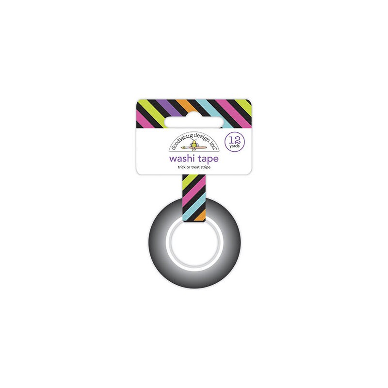 Cinta Decorativa Washi Tape Trick Or Treat Doodlebug | 6929