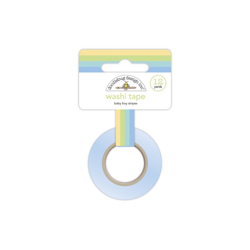 Cinta Decorativa Washi Tape Baby Boy Doodlebug | 6749