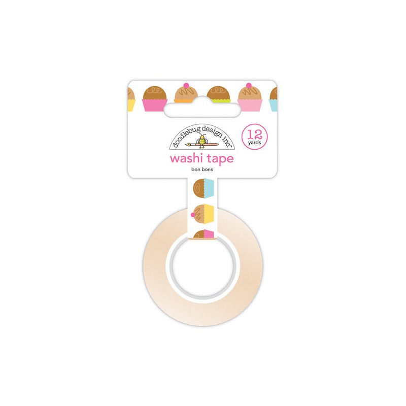 Cinta Decorativa Washi Tape Bon Bons Doodlebug | 6615