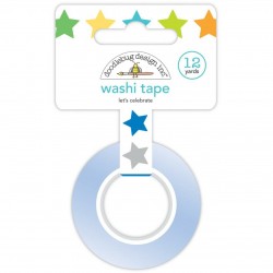 Cinta Decorativa Washi Tape Let´s Celebrate Doodlebug | 6618