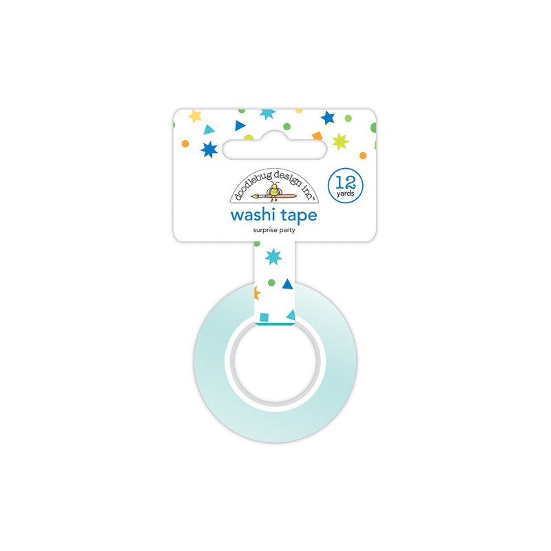Cinta Decorativa Washi Tape Surprise Party Doodlebug | 6619