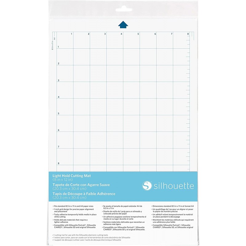 Hoja transportadora para materiales delicados Silhouette Portrait 8´´ x 12´´