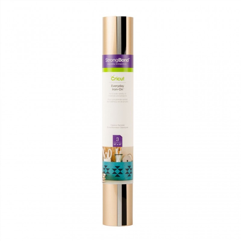 3 Hojas de Vinil Iron On Everyday Classics Cricut | 2004556