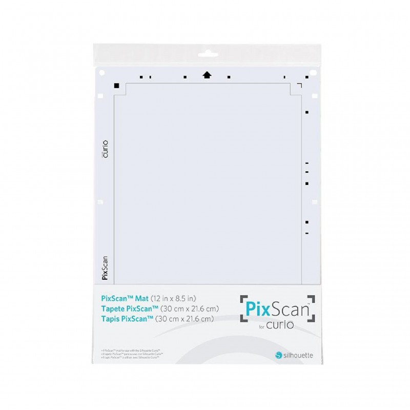 Plantilla PixScan para Silhouette Curio de 8.5´´ x 12´´
