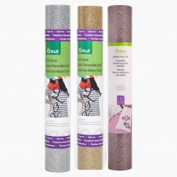 Rollo de Iron-On Glitter 12 x 19 pulgadas