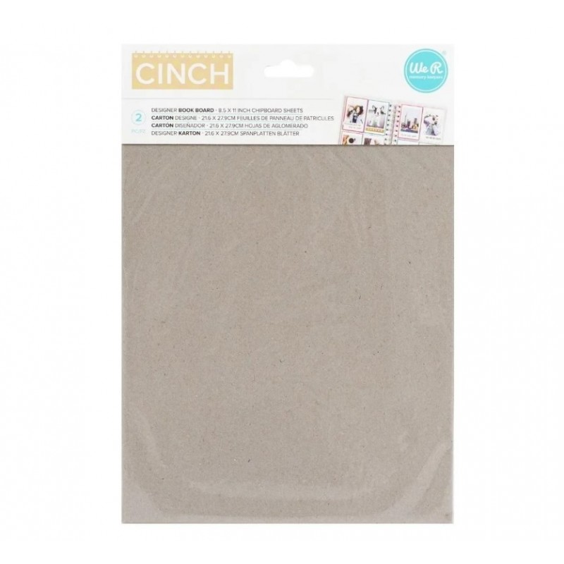 Pasta para encuadernado 8.5x11 pulg 2 piezas Cinch WeR