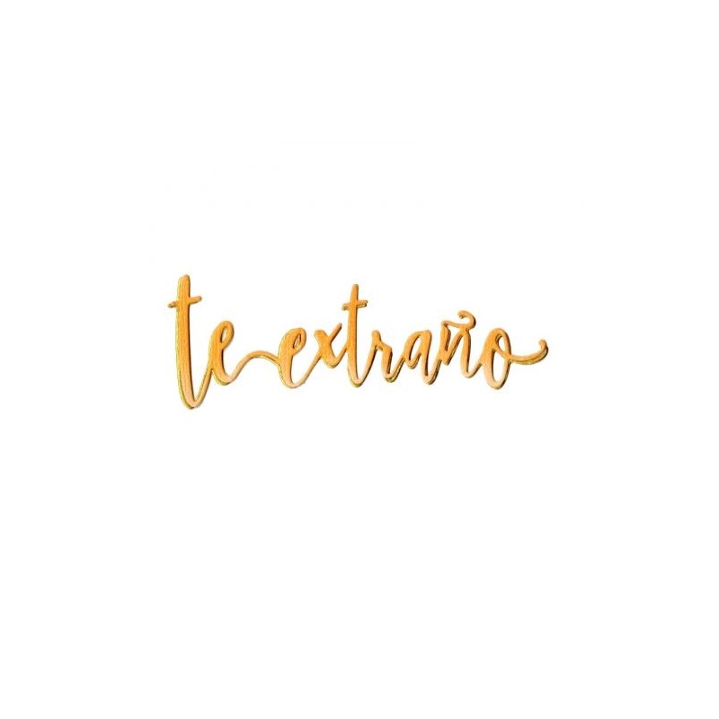 Troquel Delgado Te Extraño Sizzix L. Elena Guillen | 662343