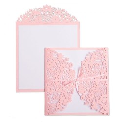 Troquel Delgado Invitación Flor Olivia Rose Sizzix 2 Piezas | 663373