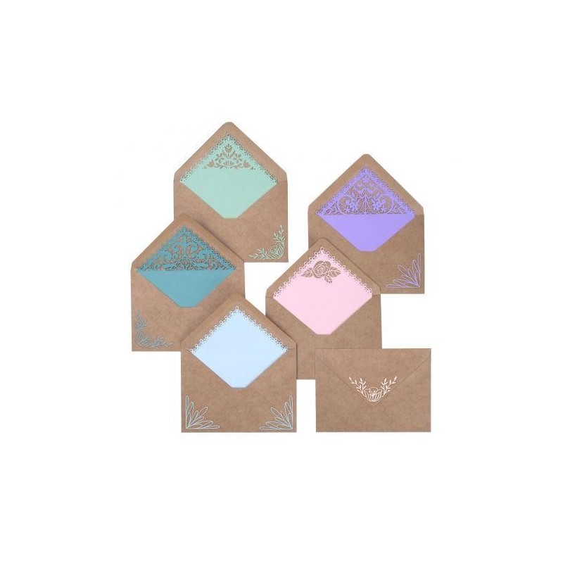 Sizzix Troquel Delgado Sobre Intricado A7 KL 10 Piezas | 663586