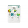 Clips decorativos Jelly Clips I Love Travel Doodlebug | 6369