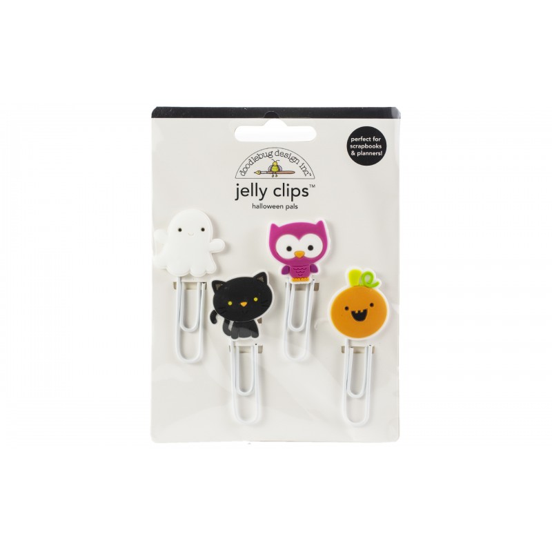Clips decorativos Jelly Clips Halloween Pals Doodlebug | 6162