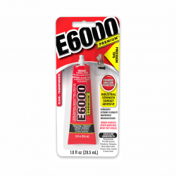 ADHESIVO PREMIUM INDUSTRIAL C/PUNTAS 1Oz E6000 205100