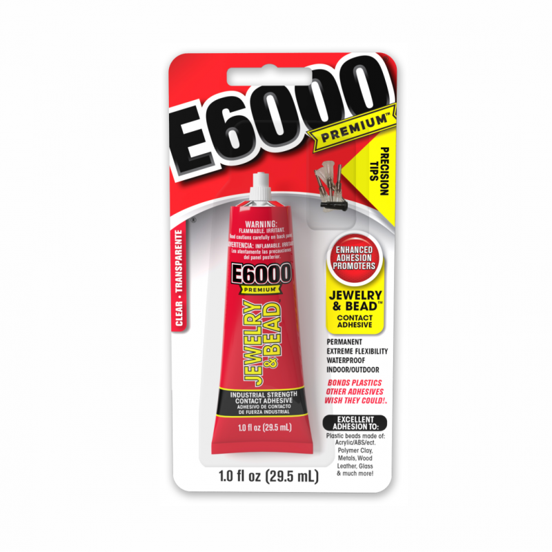 ADHESIVO PREMIUM PARA JOYERIA C/PUNTAS 1Oz E6000  205106