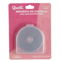 REPUESTOS P/CORTADOR ROTATORIO RECTO 3PZA QUELLI