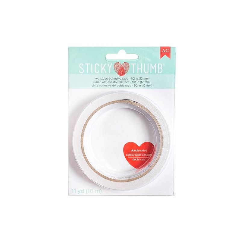 Adhesivo doble cara 1/2´´ x 10m Sticky Thumb American Crafts | 340266