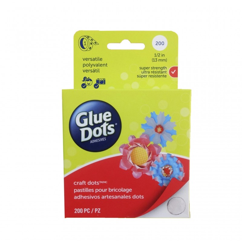 Rollo de Gotas de Adhesivo Artesanal Glue Dots