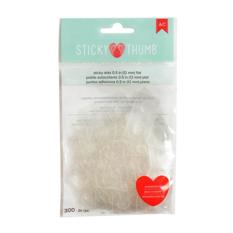 Puntos De Adhesivo 1/2´´ 300 Pz | 340275