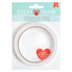 Cinta Adhesiva Doble Cara 1/4´´ (11 Yd) | 340265