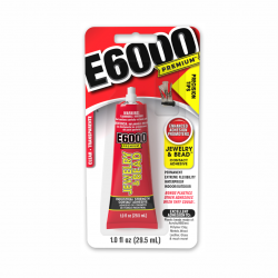 ADHESIVO PREMIUM PARA JOYERIA C/PUNTAS 1Oz E6000  205106