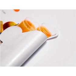 Vinil estático blanco 1.27mts